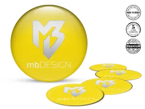 mbDESIGN Adesivo Cupola Stile Loghi Ruota Esclusivi